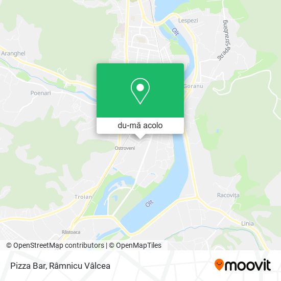Hartă Pizza Bar