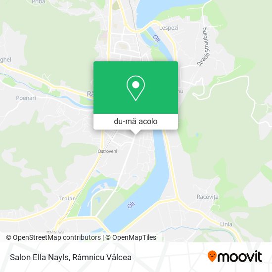 Hartă Salon Ella Nayls
