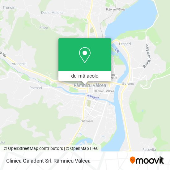 Hartă Clinica Galadent Srl