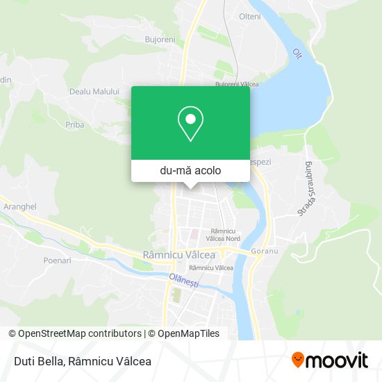 Hartă Duti Bella