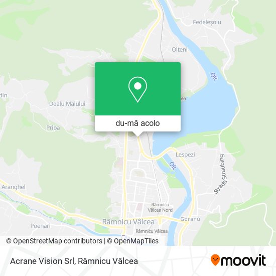 Hartă Acrane Vision Srl