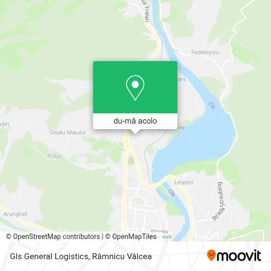 Hartă Gls General Logistics