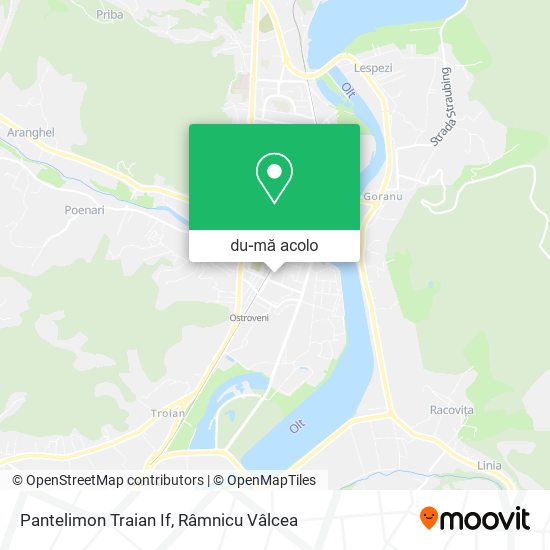 Hartă Pantelimon Traian If