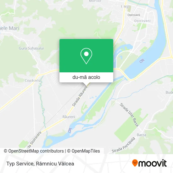 Hartă Typ Service