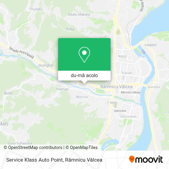 Hartă Service Klass Auto Point