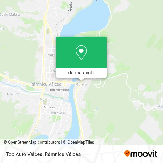 Hartă Top Auto Valcea