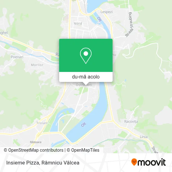 Hartă Insieme Pizza