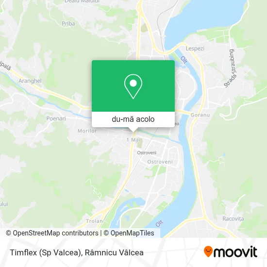 Hartă Timflex (Sp Valcea)