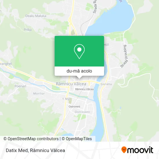 Hartă Datix Med