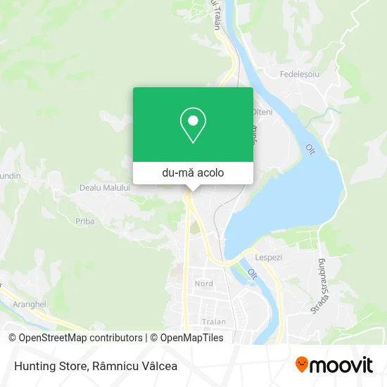 Hartă Hunting Store