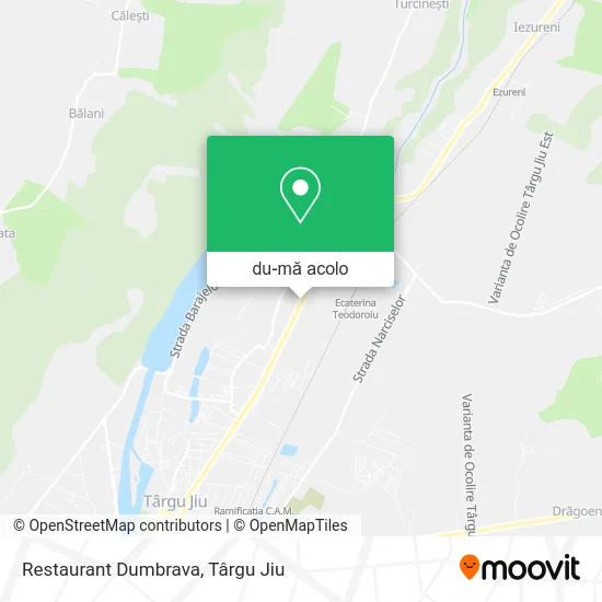 Hartă Restaurant Dumbrava