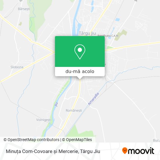 Hartă Minuța Com-Covoare și Mercerie