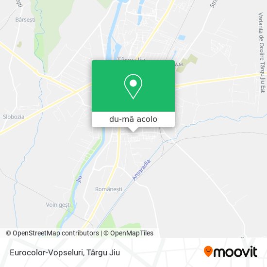 Hartă Eurocolor-Vopseluri
