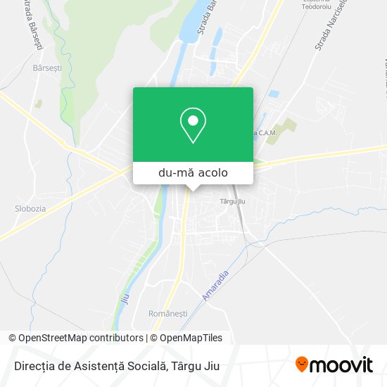 Hartă Direcția de Asistență Socială