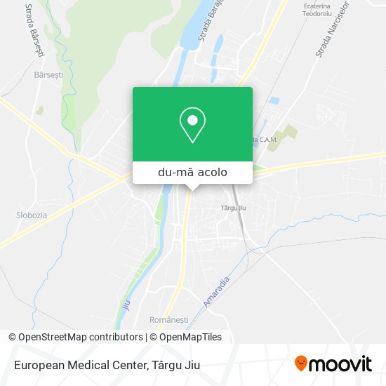 Hartă European Medical Center