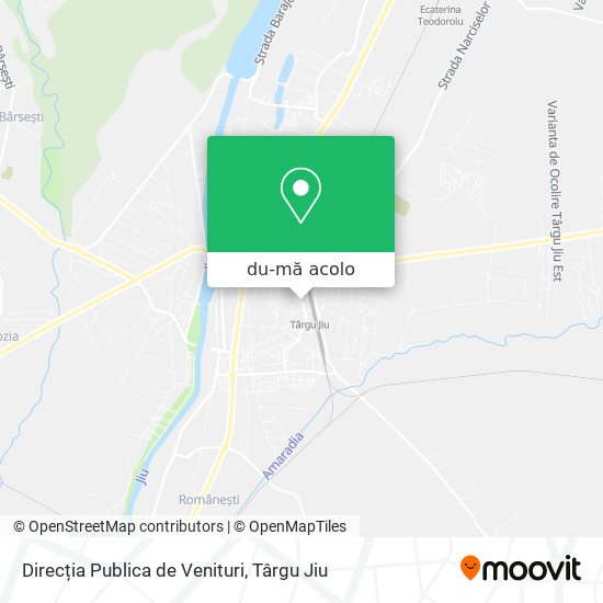 Hartă Direcția Publica de Venituri