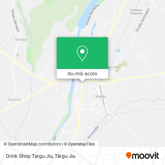 Hartă Drink Shop Targu Jiu
