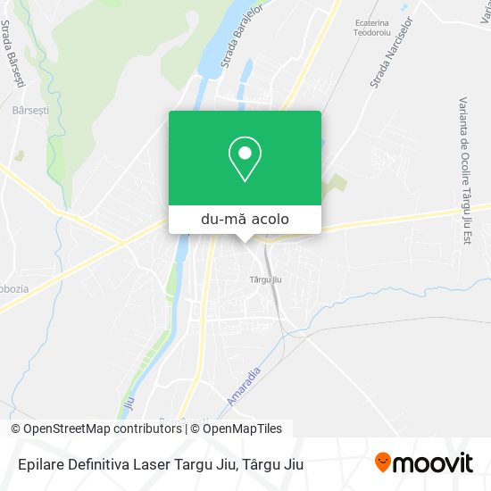 Hartă Epilare Definitiva Laser Targu Jiu