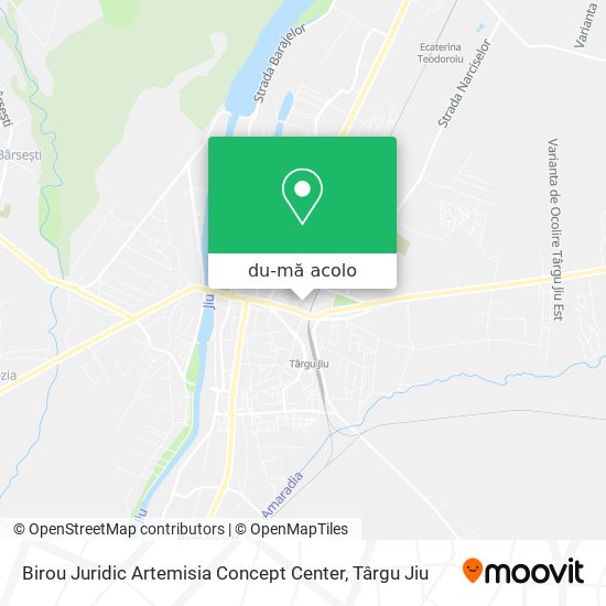 Hartă Birou Juridic Artemisia Concept Center