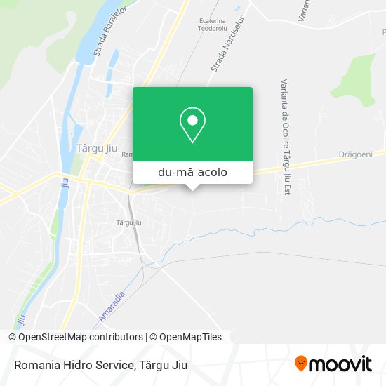 Hartă Romania Hidro Service