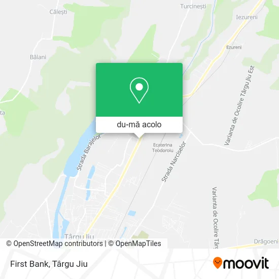 Hartă First Bank