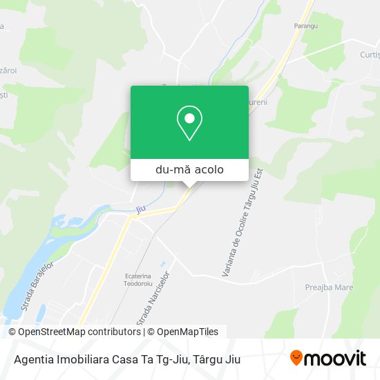 Hartă Agentia Imobiliara Casa Ta Tg-Jiu