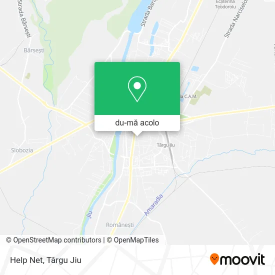 Hartă Help Net
