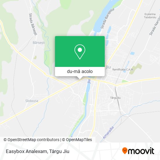 Hartă Easybox Analexam