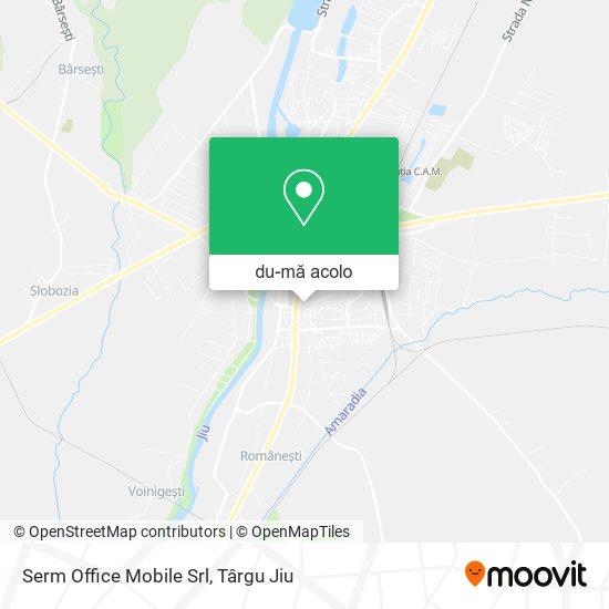 Hartă Serm Office Mobile Srl