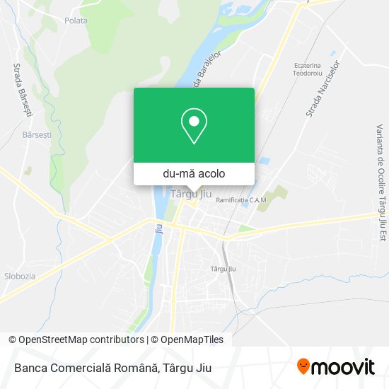 Hartă Banca Comercială Română