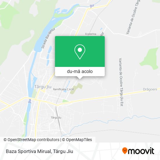 Hartă Baza Sportiva Mirual
