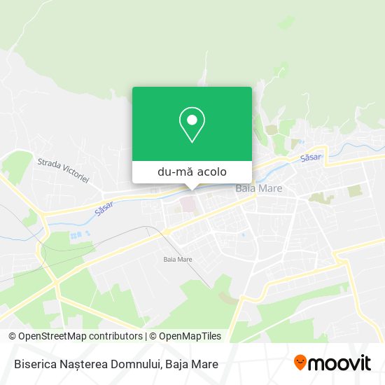 Hartă Biserica Nașterea Domnului