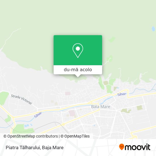 Hartă Piatra Tâlharului