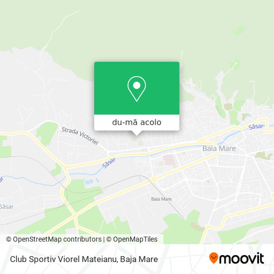 Hartă Club Sportiv Viorel Mateianu