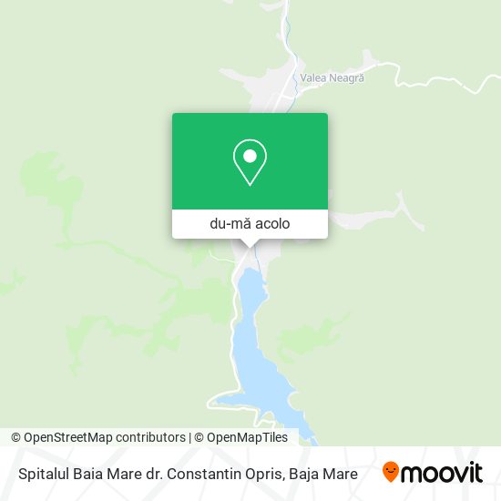 Hartă Spitalul Baia Mare dr. Constantin Opris