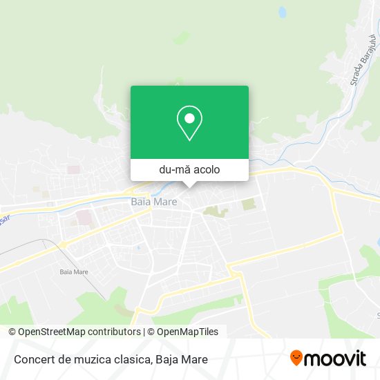 Hartă Concert de muzica clasica
