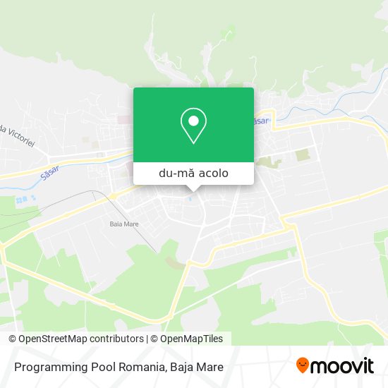 Hartă Programming Pool Romania