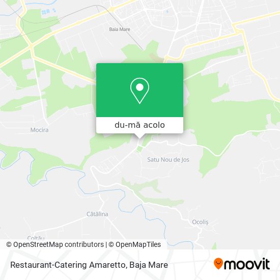 Hartă Restaurant-Catering Amaretto