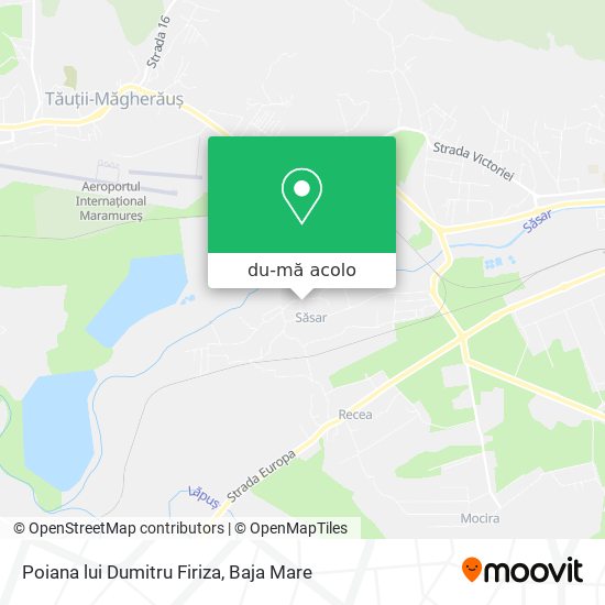 Hartă Poiana lui Dumitru Firiza