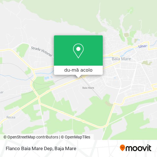 Hartă Flanco Baia Mare Dep