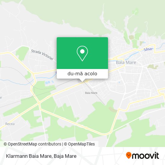 Hartă Klarmann Baia Mare