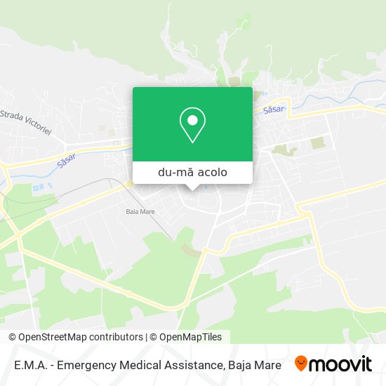 Hartă E.M.A. - Emergency Medical Assistance