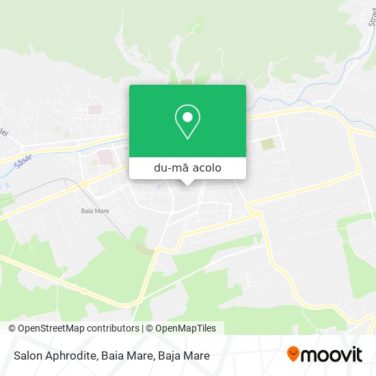 Hartă Salon Aphrodite, Baia Mare