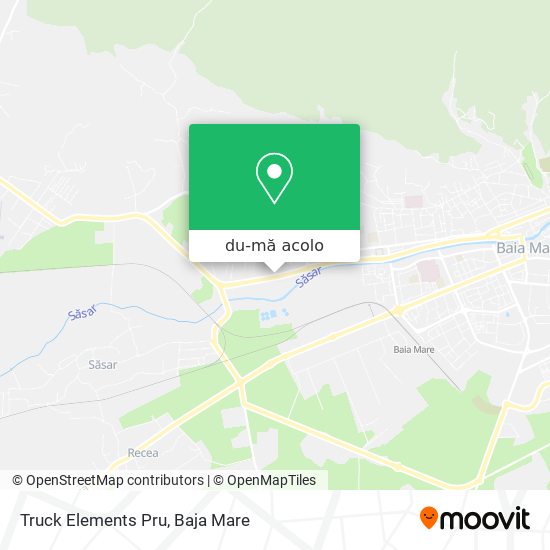 Hartă Truck Elements Pru