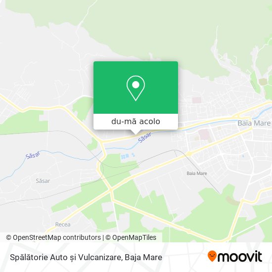 Hartă Spălătorie Auto și Vulcanizare