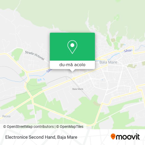 Hartă Electronice Second Hand