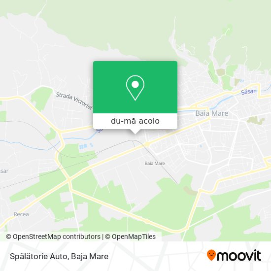Hartă Spălătorie Auto