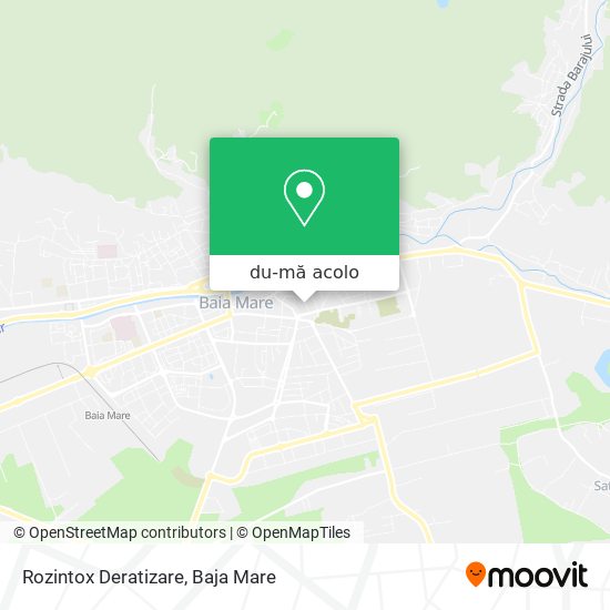 Hartă Rozintox Deratizare