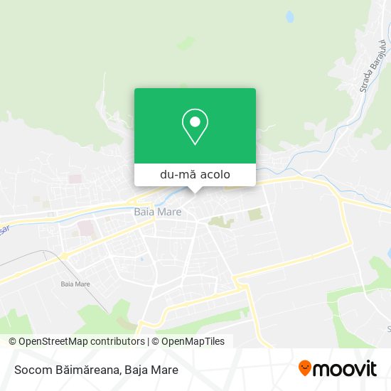 Hartă Socom Băimăreana