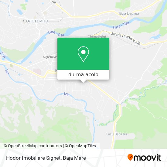 Hartă Hodor Imobiliare Sighet